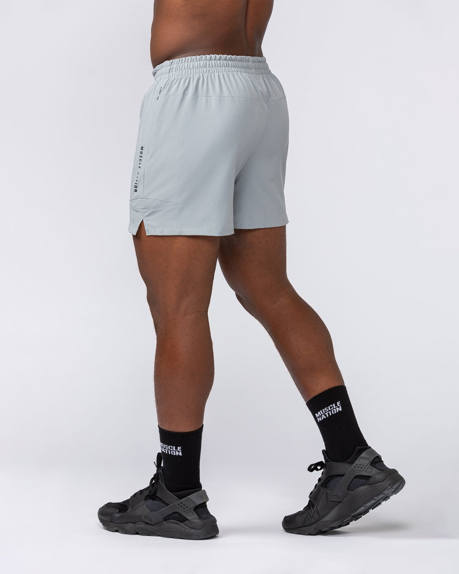 Streamline Training 3" Shorts - Jet Grey-Shorts-S-042524JETGRY-S-MNAPPRL42479-4-Muscle Nation