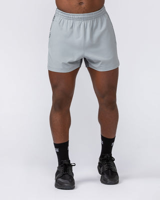 Stride 3.5" Shorts - Jet Grey / Tornado-Shorts-S-042515JGRYTNDO-S-MNAPPRL41922-2-Muscle Nation