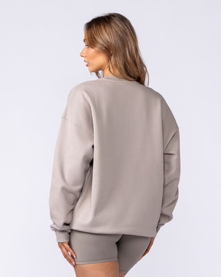 Studio Oversized Pullover - Oat