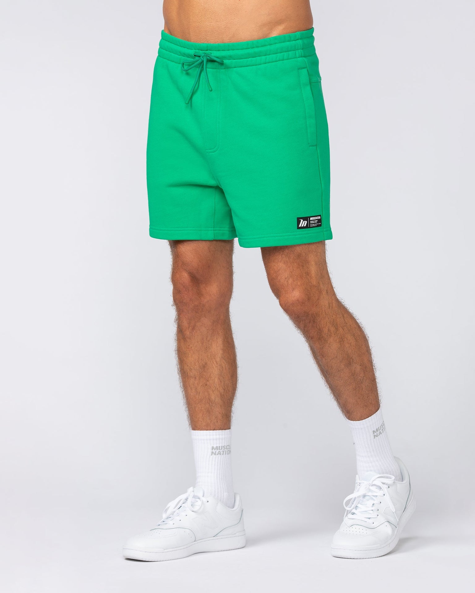 Sweat 5" Shorts - Clover-Shorts-S-042507CLVR-S-MNAPPRL41971-1-Muscle Nation