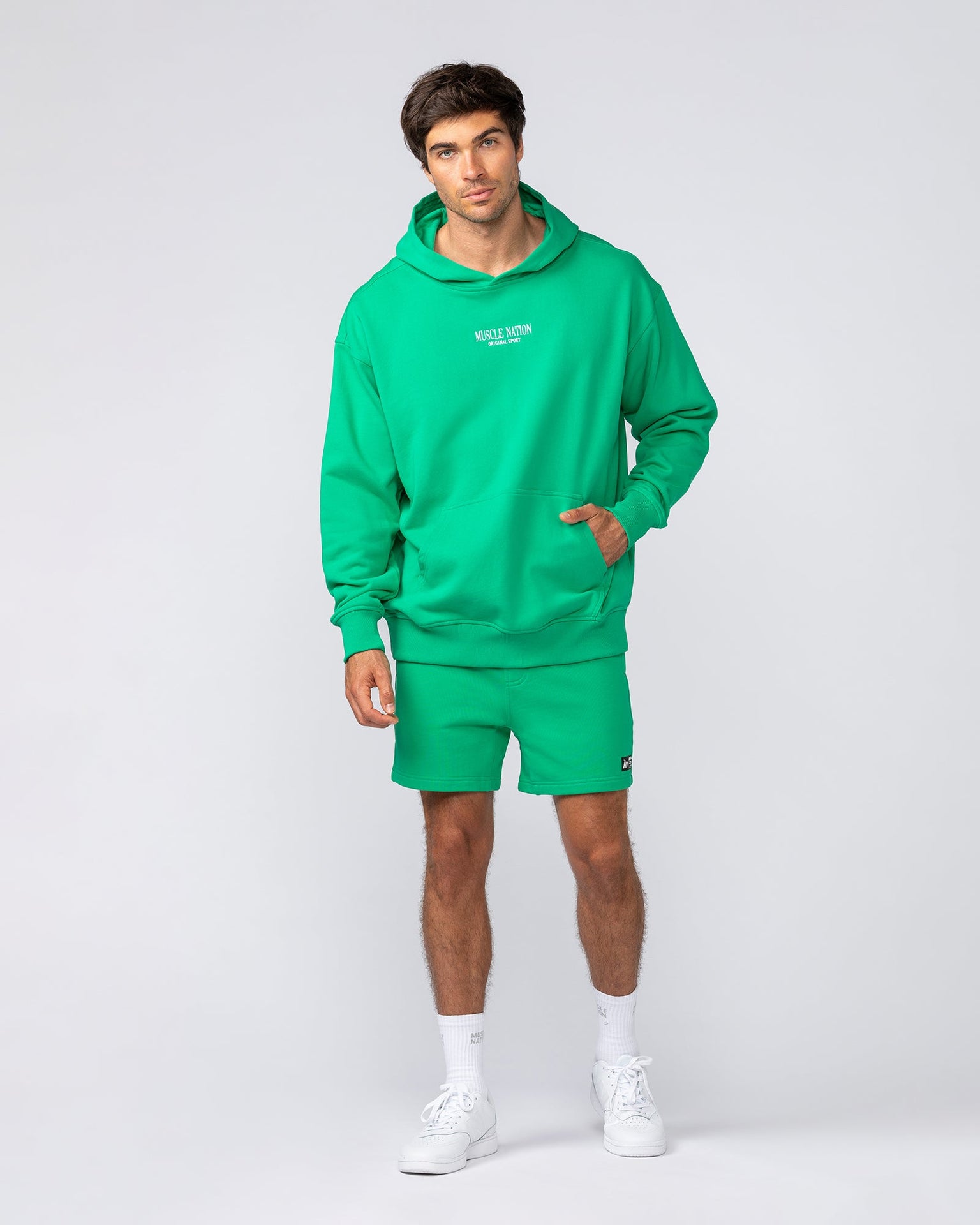 Sweat 5" Shorts - Clover-Shorts-S-042507CLVR-S-MNAPPRL41971-6-Muscle Nation