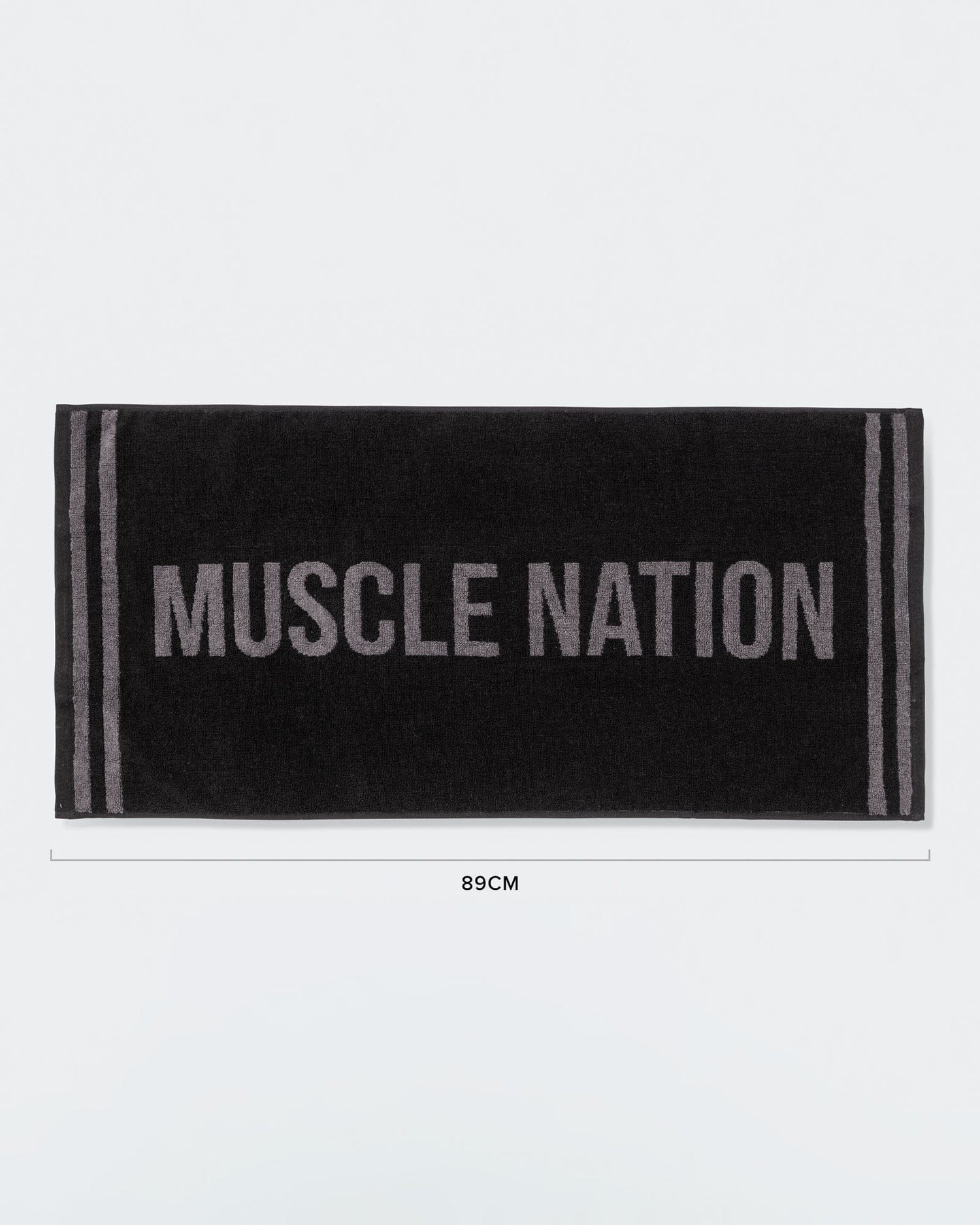 Sweat Towel Black / Tornado - Muscle Nation gym accessory