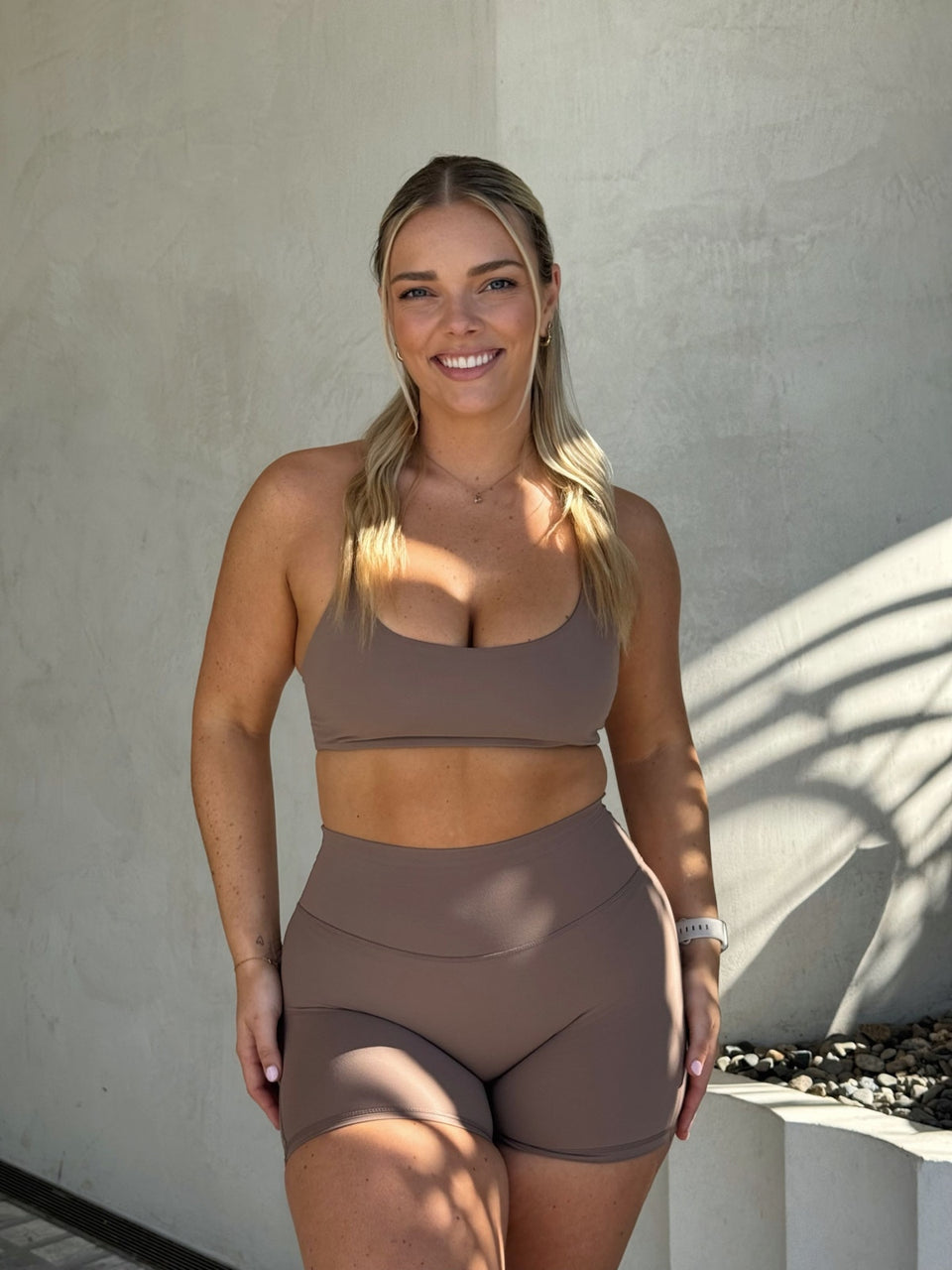 Creator in Aura Peachy Midway Shorts in Cookie