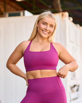 Ultimate Bra - Raspberry Quartz-Sports Bras-XS-1125111RSPQ-XS-MNAPPRL46706-1-Muscle Nation