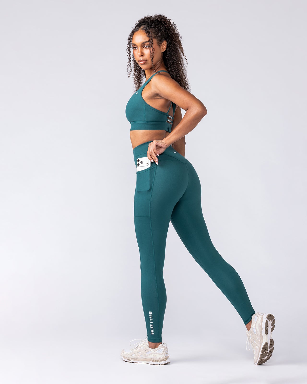 Unrivalled Everyday Pocket Ankle Leggings - Hunter Green