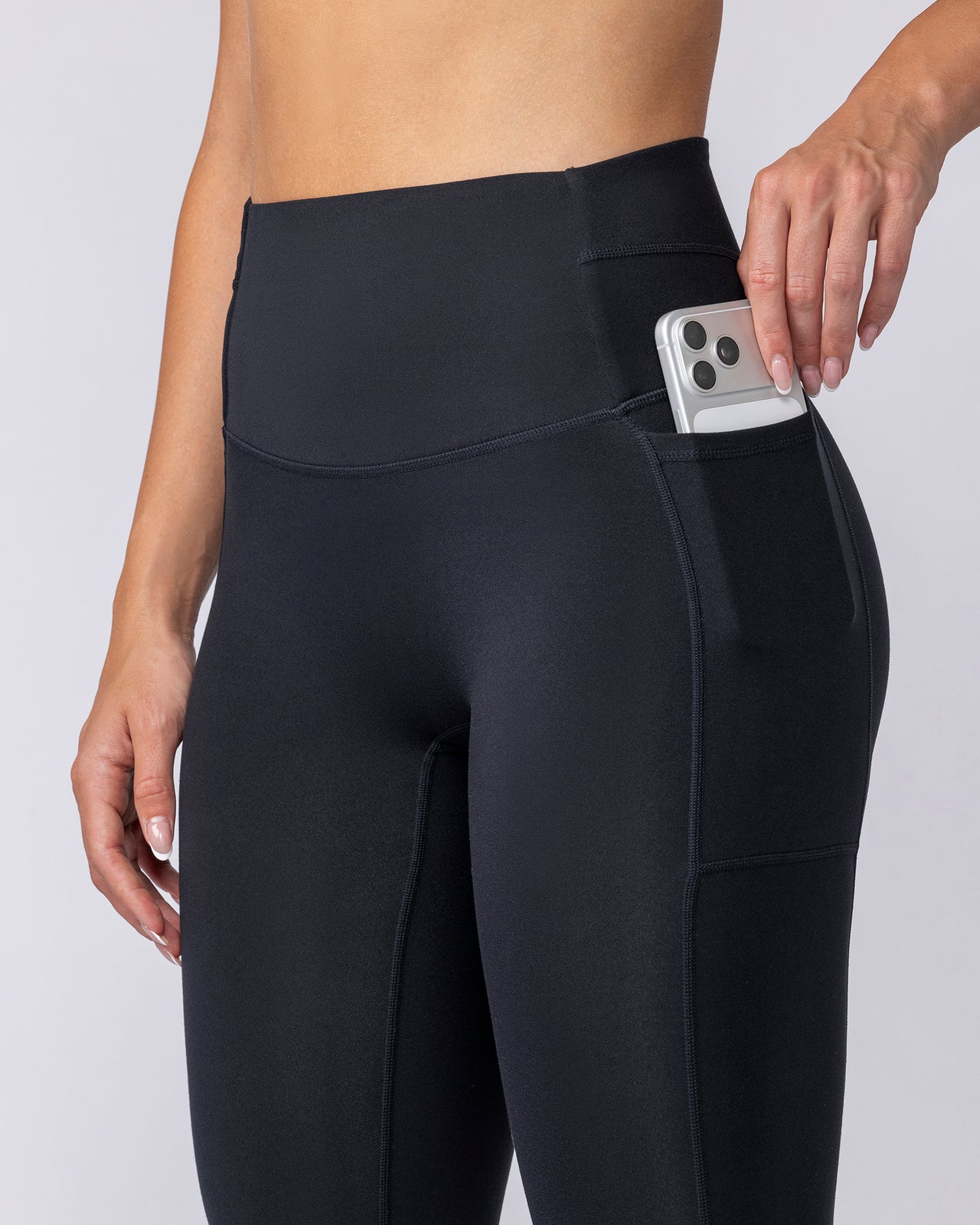 Unrivalled Everyday Pocket Full Length Leggings - Black