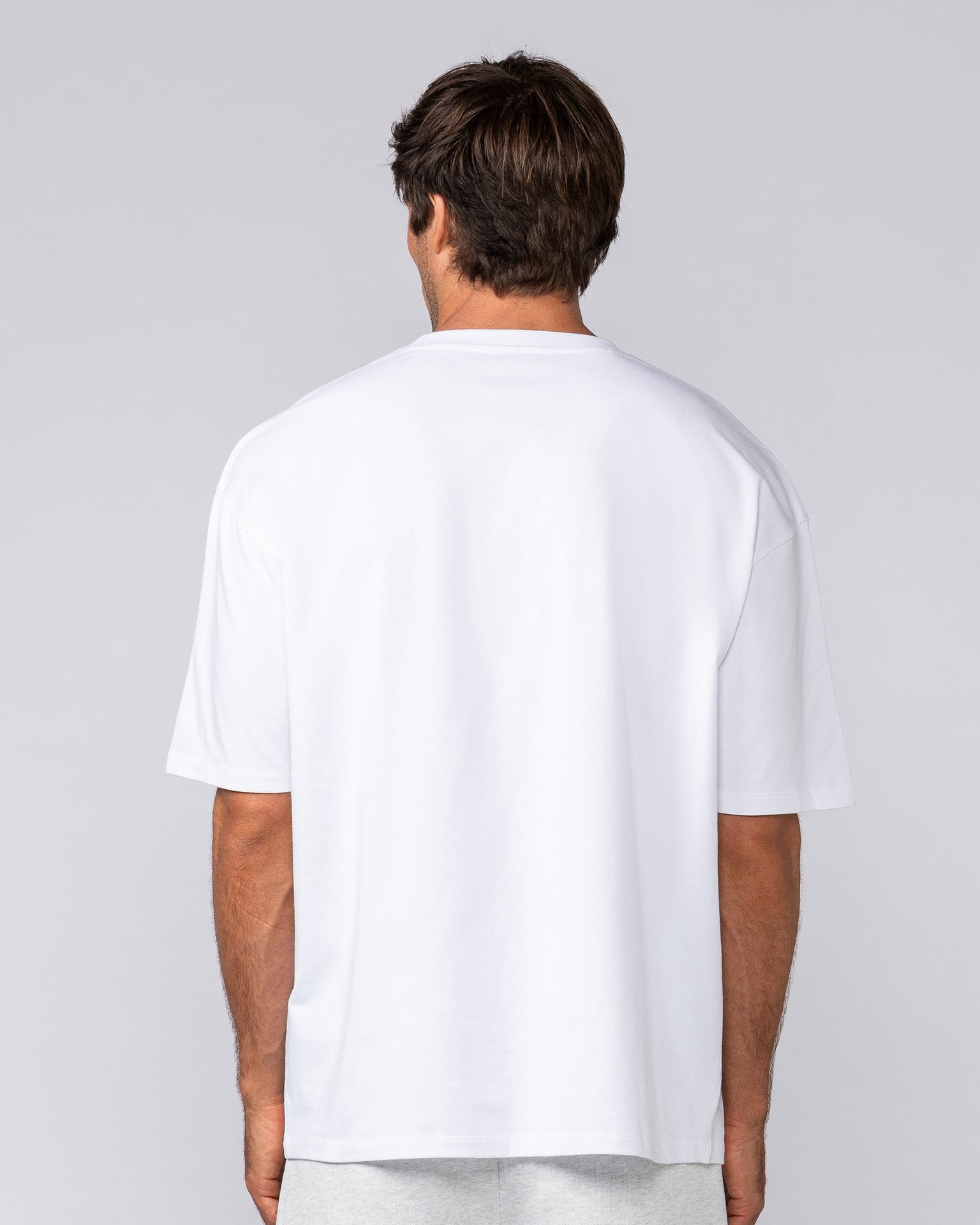 Weekender Oversized Tee - White-T-Shirts-XS-042505WHT-XS-MNAPPRL43314-4-Muscle Nation