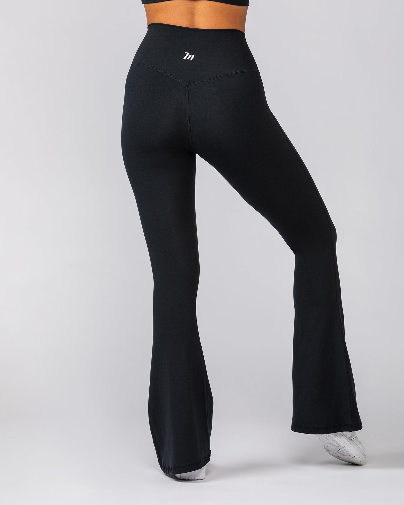 Zero Rise Everyday Flare Leggings - Black-Leggings-XXS-022525BLK-XXS-MNAPPRL41464-4-Muscle Nation