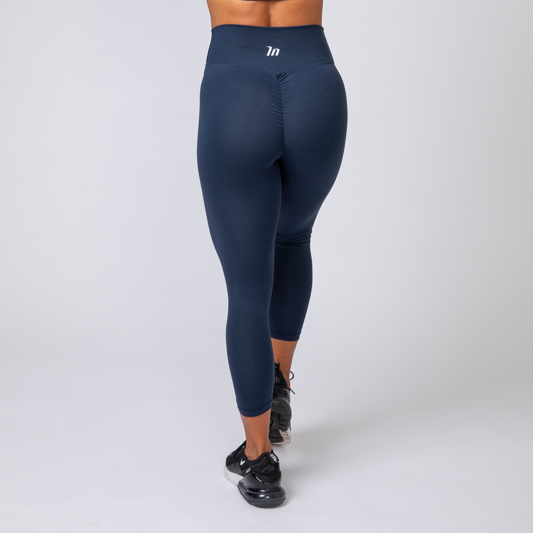 Signature Scrunch 7/8 Leggings - Navy