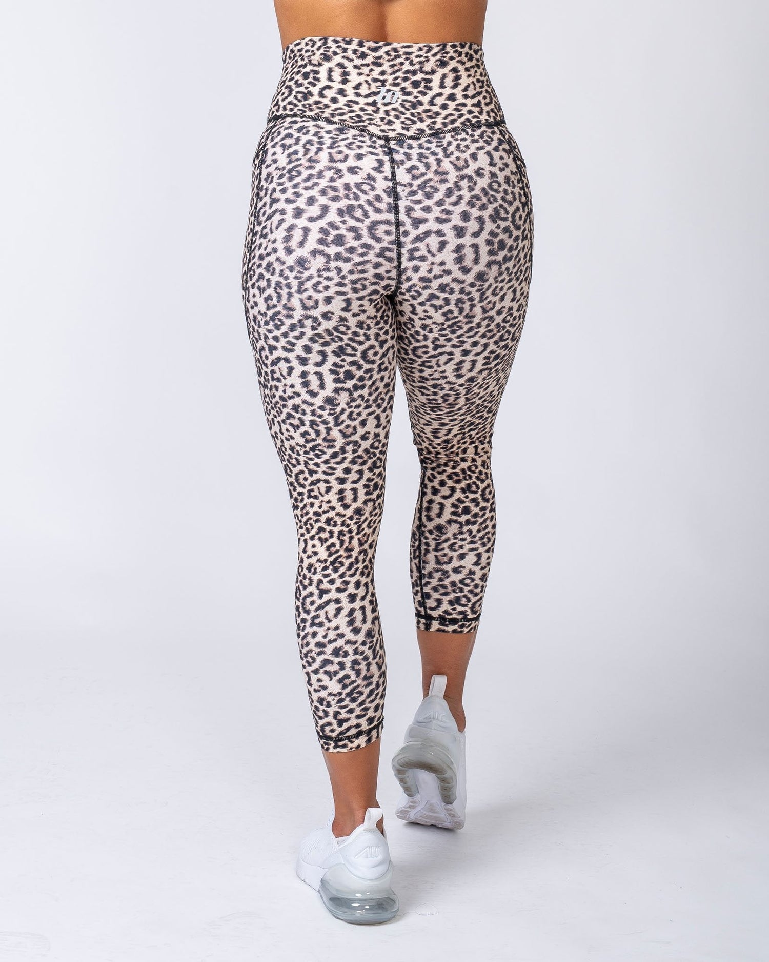 Signature 7/8 Pocket Leggings - Yellow Leopard - Muscle Nation