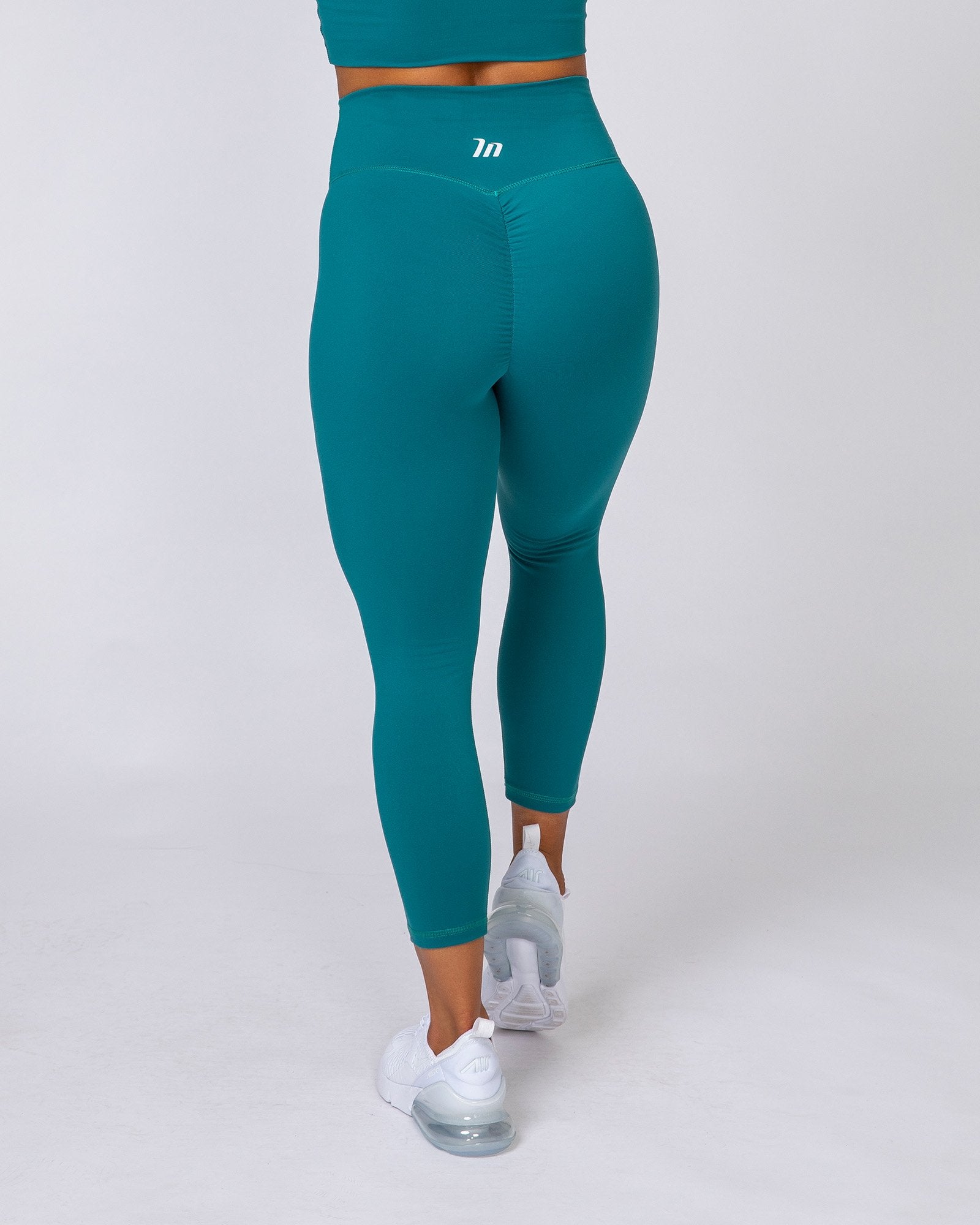 Signature Scrunch 7/8 Leggings - Teal