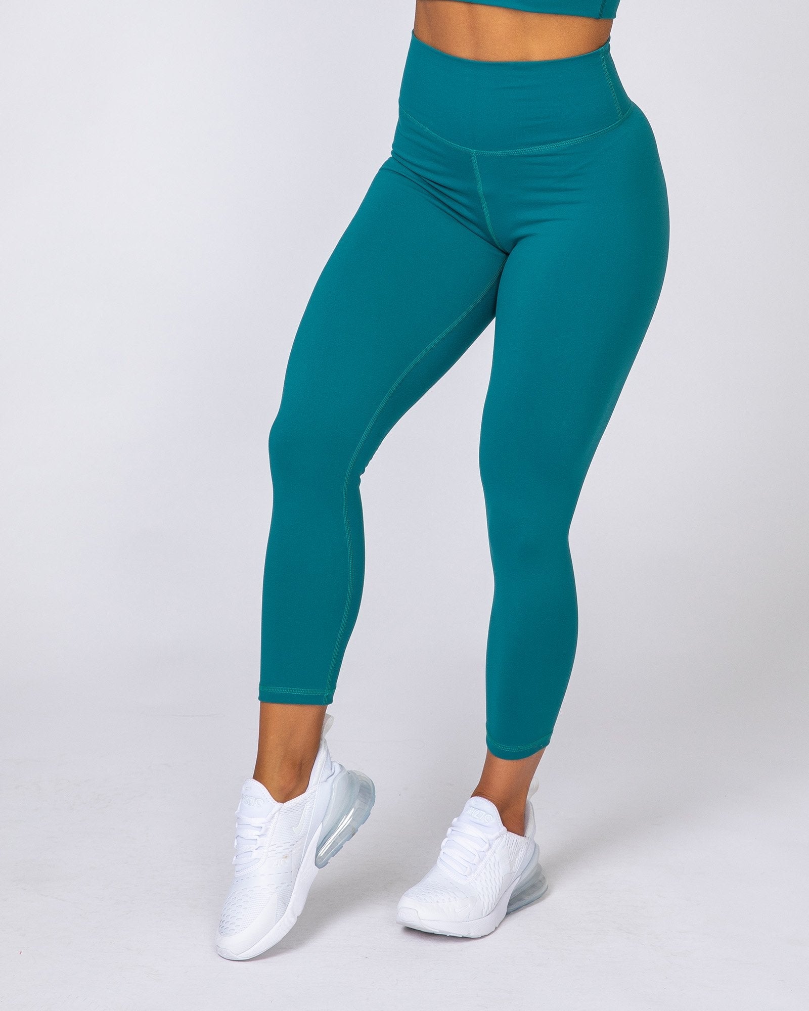 Signature Scrunch 7/8 Leggings - Teal