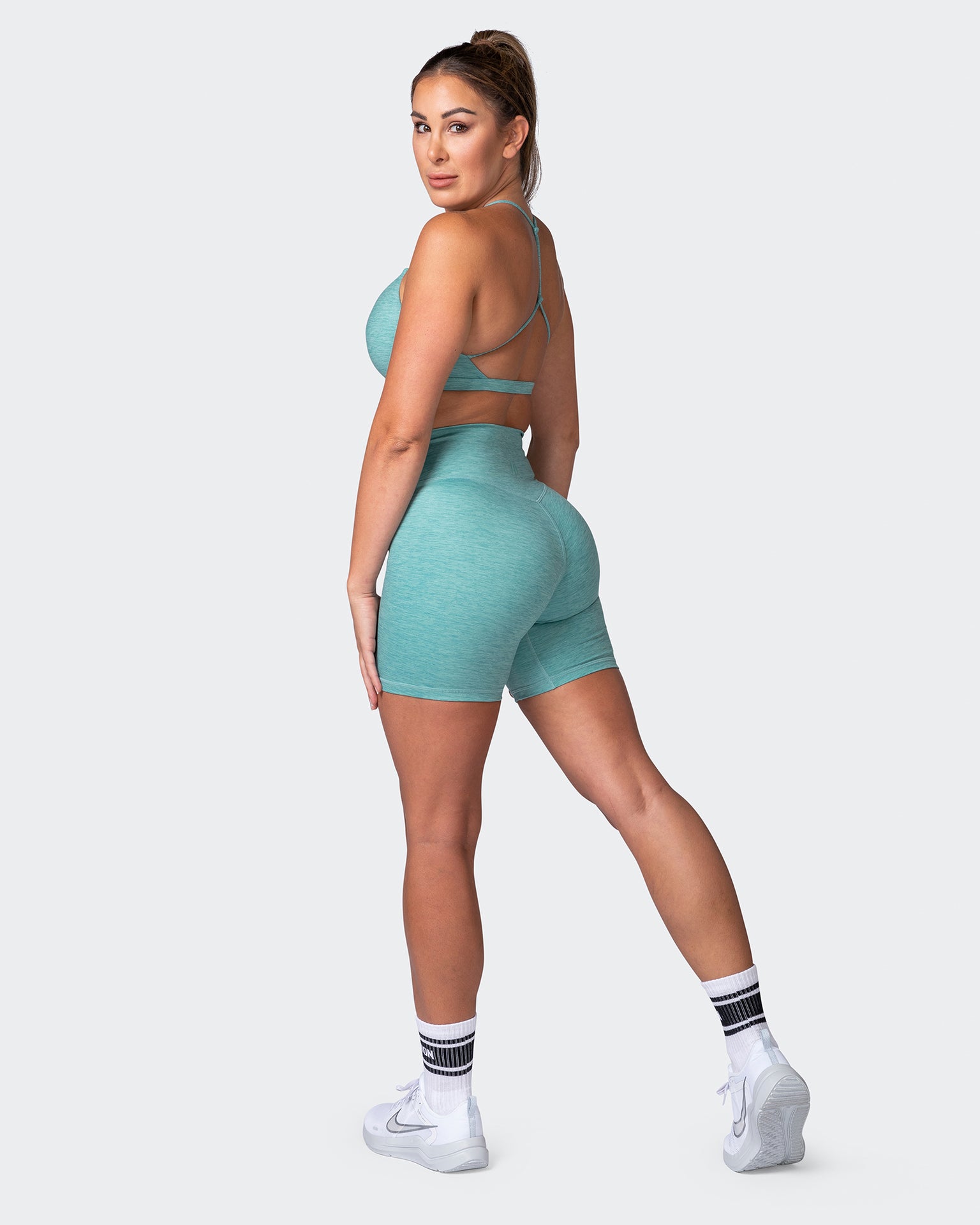 Sun Kissed Bralette - Dusty Jade Marl-Bralettes-XS-112215DUSJDMAR-XS-MNAPPRL18937-7-Muscle Nation