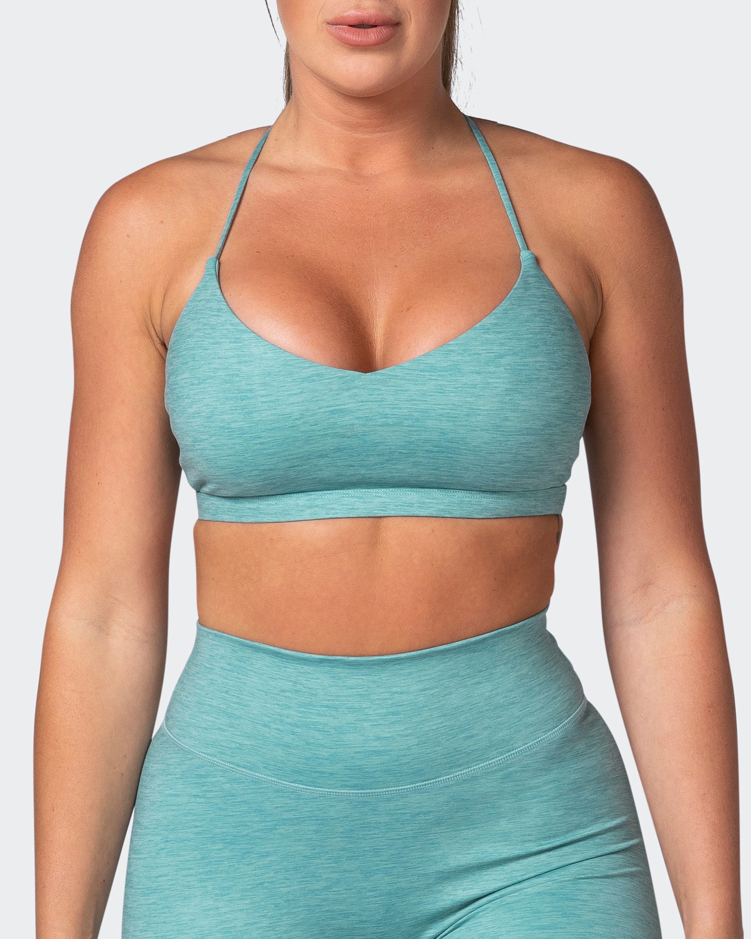 Sun Kissed Bralette - Dusty Jade Marl-Bralettes-XS-112215DUSJDMAR-XS-MNAPPRL18937-2-Muscle Nation