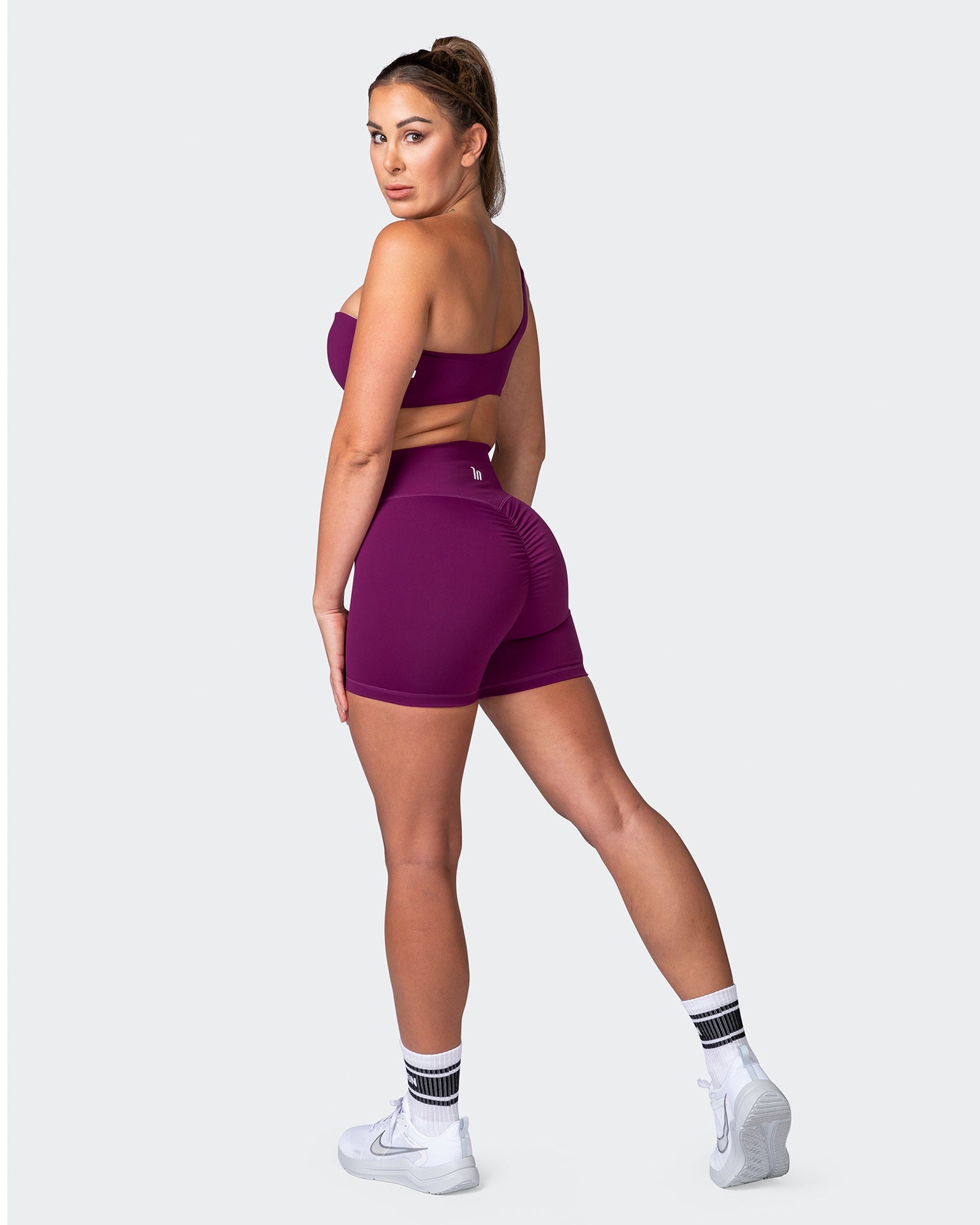 Movement One Shoulder Bralette - Huckleberry-Bralettes-XS-112243HUKBRY-XS-MNAPPRL19941-7-Muscle Nation