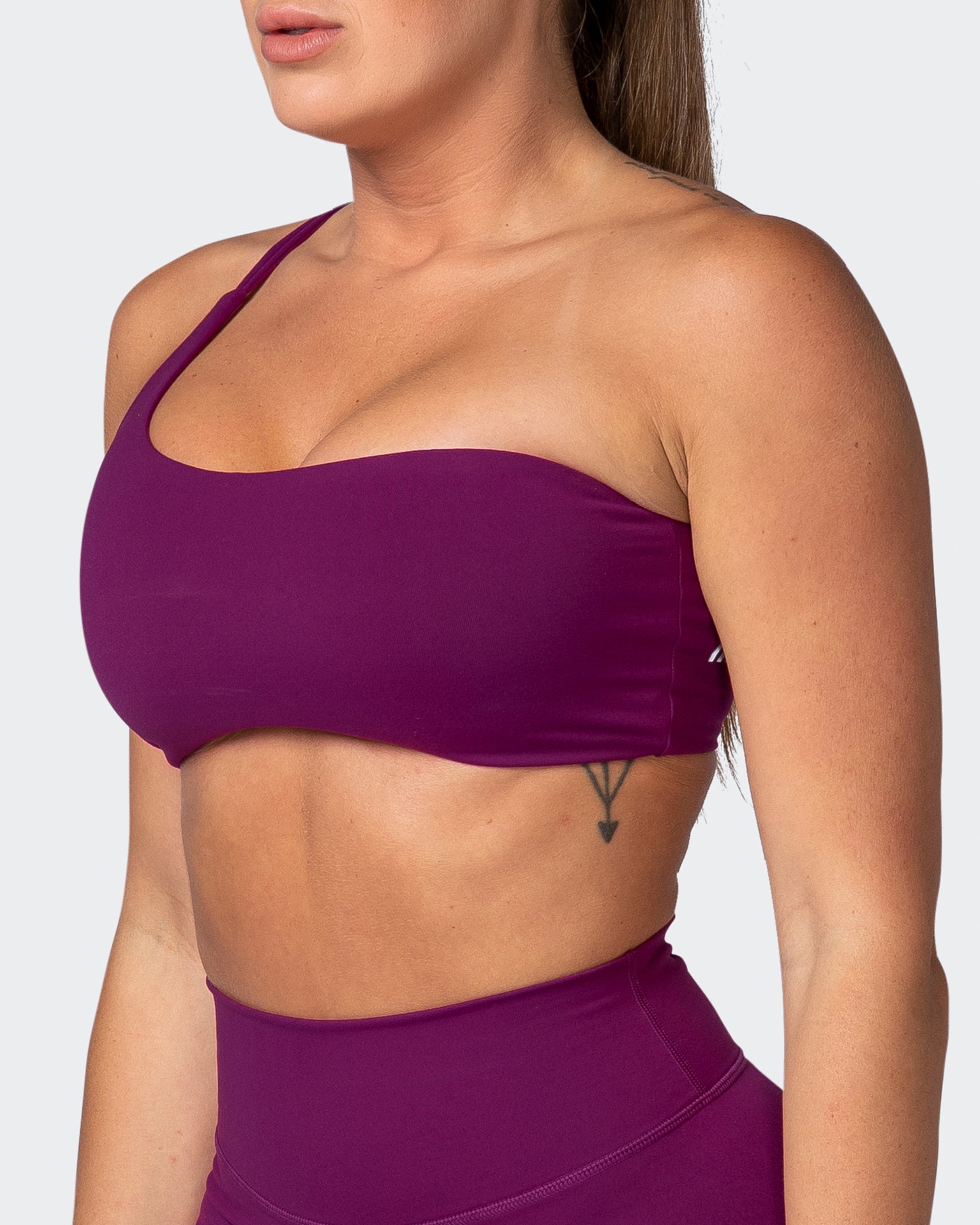 Movement One Shoulder Bralette - Huckleberry-Bralettes-XS-112243HUKBRY-XS-MNAPPRL19941-3-Muscle Nation