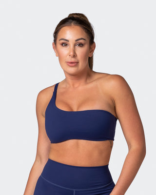 Movement One Shoulder Bralette - Ink-Bralettes-XS-112243INK-XS-MNAPPRL19933-1-Muscle Nation