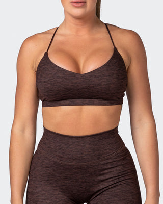 Sun Kissed Bralette - Coffee Marl-Bralettes-XS-112215COFEMAR-XS-MNAPPRL18913-2-Muscle Nation