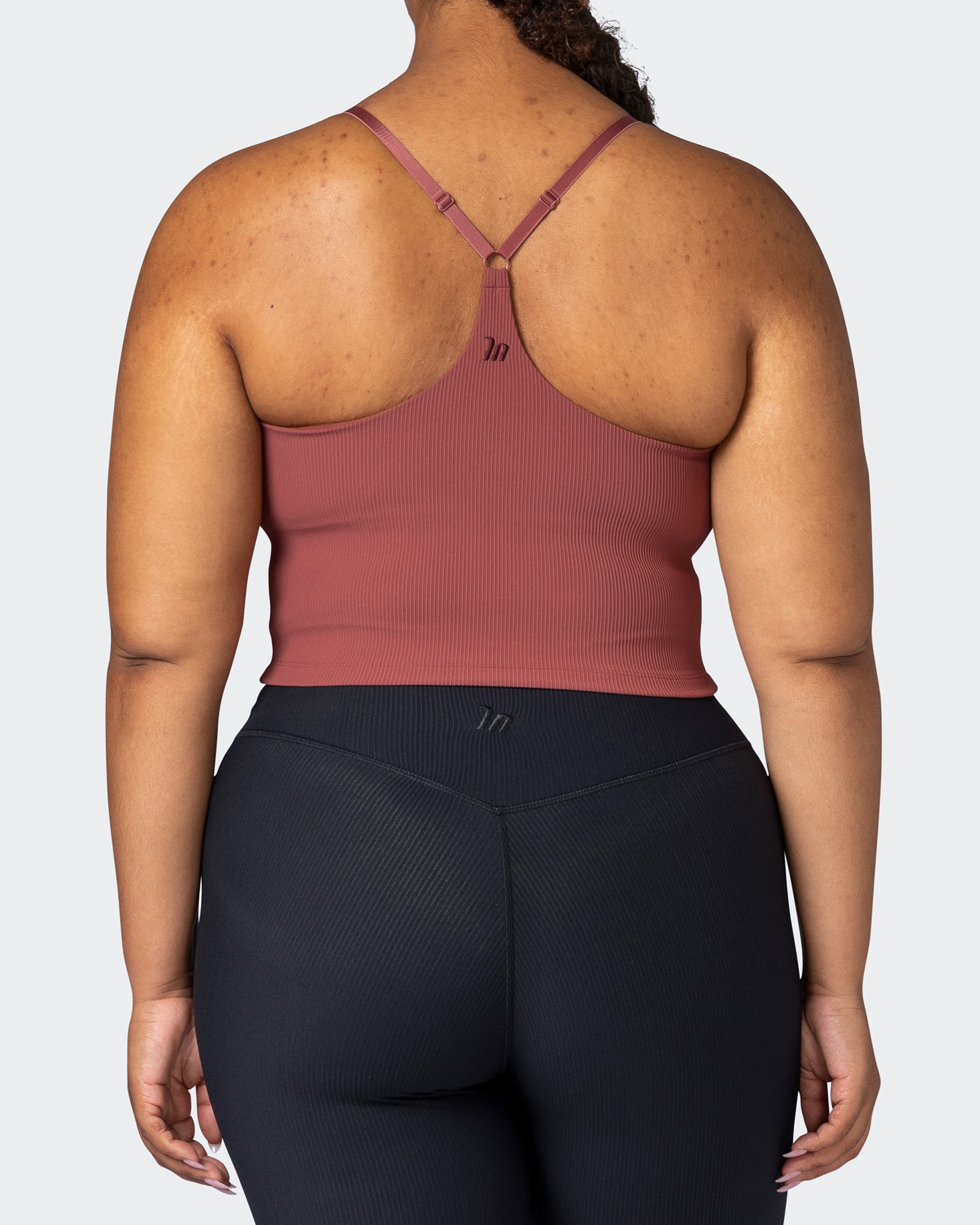 Summertime Rib Cropped Tank - Maple-Singlets & Tanks-XXS-112265MAPLE-XXS-MNAPPRL19503-6-Muscle Nation