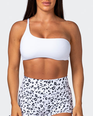 Movement One Shoulder Bralette - White-Bralettes-XS-112243WHT-XS-MNAPPRL19837-2-Muscle Nation
