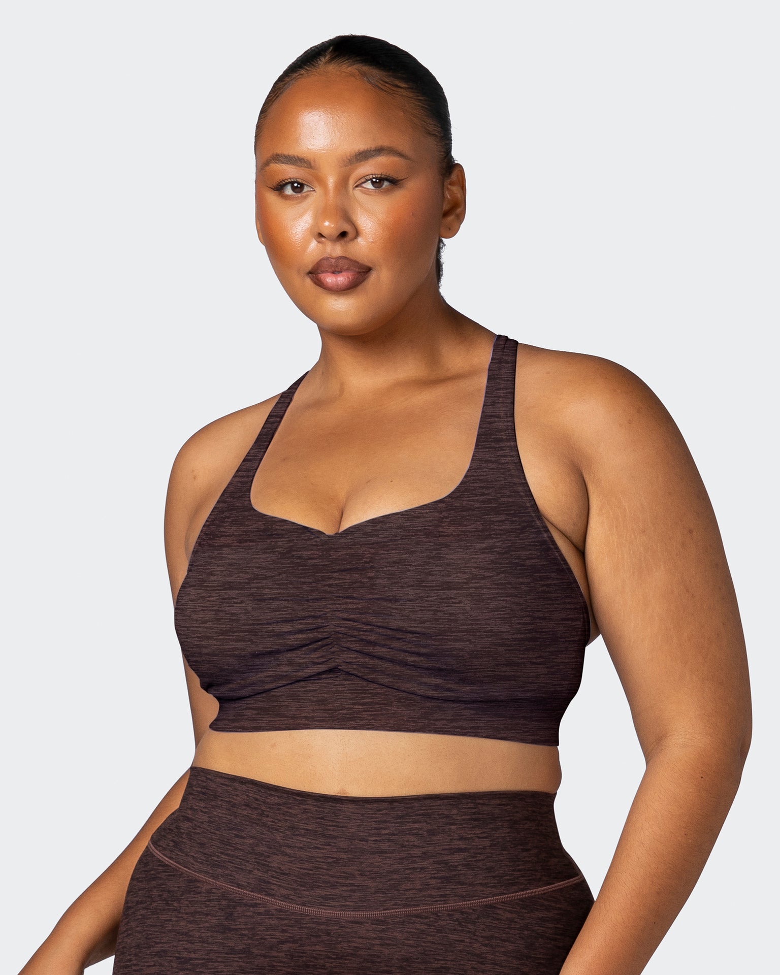 Purpose Bra - Coffee Marl-Sports Bras-XS-112218COFEMAR-XS-MNAPPRL19043-1-Muscle Nation