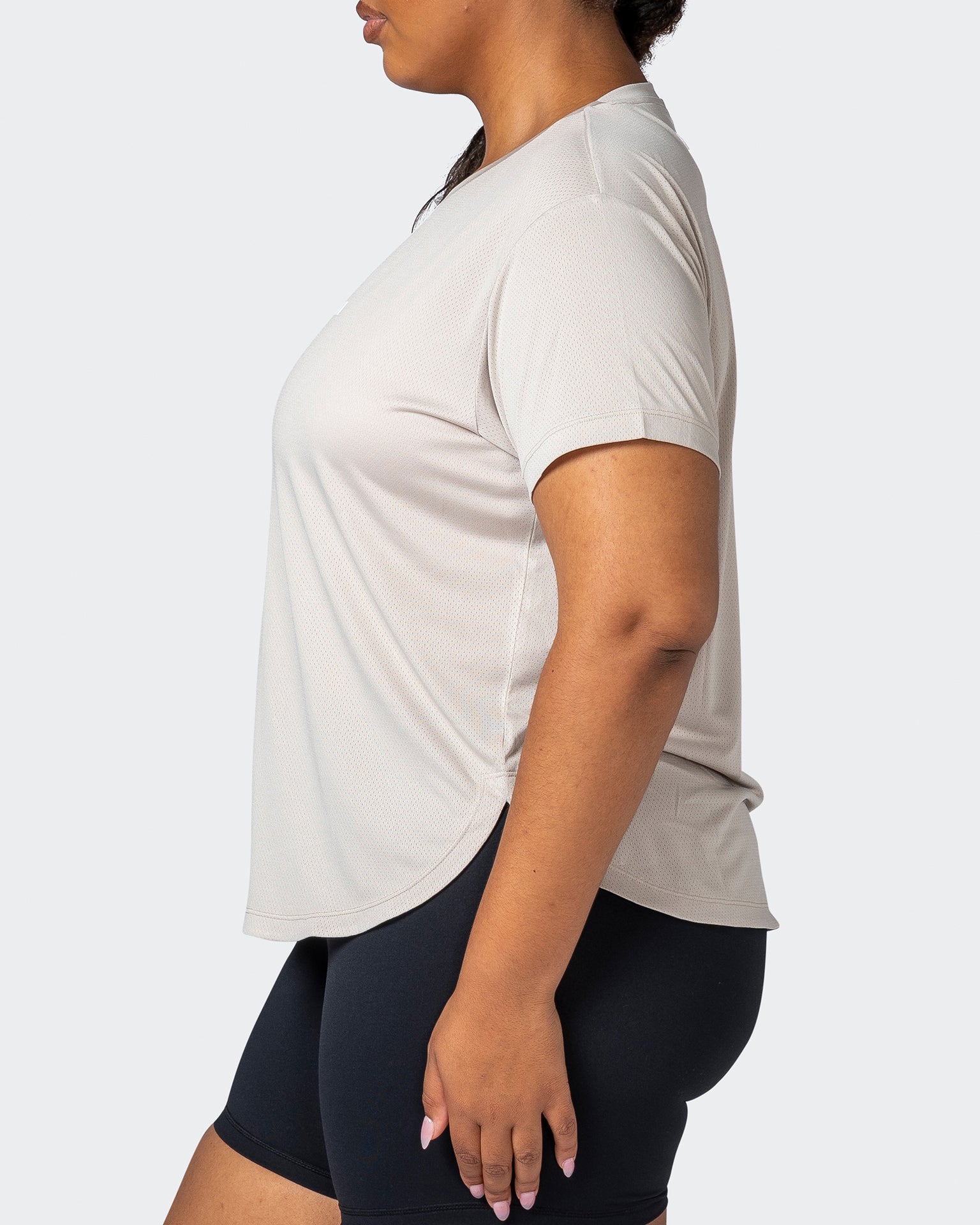 Limitless Training Tee - Bone-T-Shirts-XXS-112245BNE-XXS-MNAPPRL20030-4-Muscle Nation