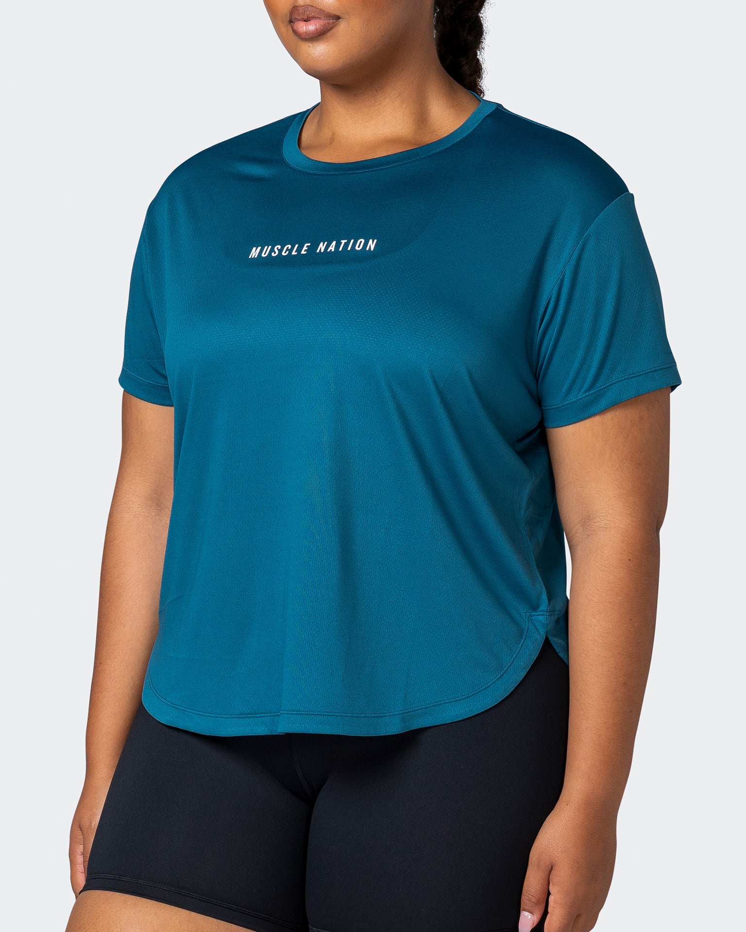 Limitless Training Tee - Marine-T-Shirts-XXS-112245MARINE-XXS-MNAPPRL20021-3-Muscle Nation