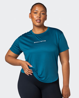 Limitless Training Tee - Marine-T-Shirts-XXS-112245MARINE-XXS-MNAPPRL20021-1-Muscle Nation