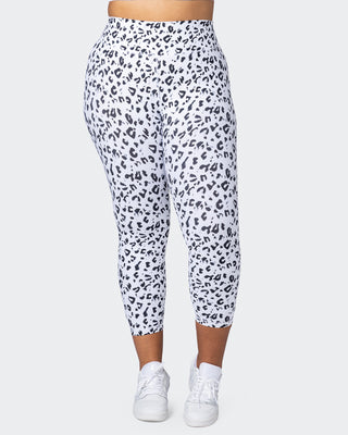 Signature Scrunch 7/8 Leggings - Snow Leopard-Leggings-XXS-MNAPPRL7734-MNAPPRL7734-2-Muscle Nation
