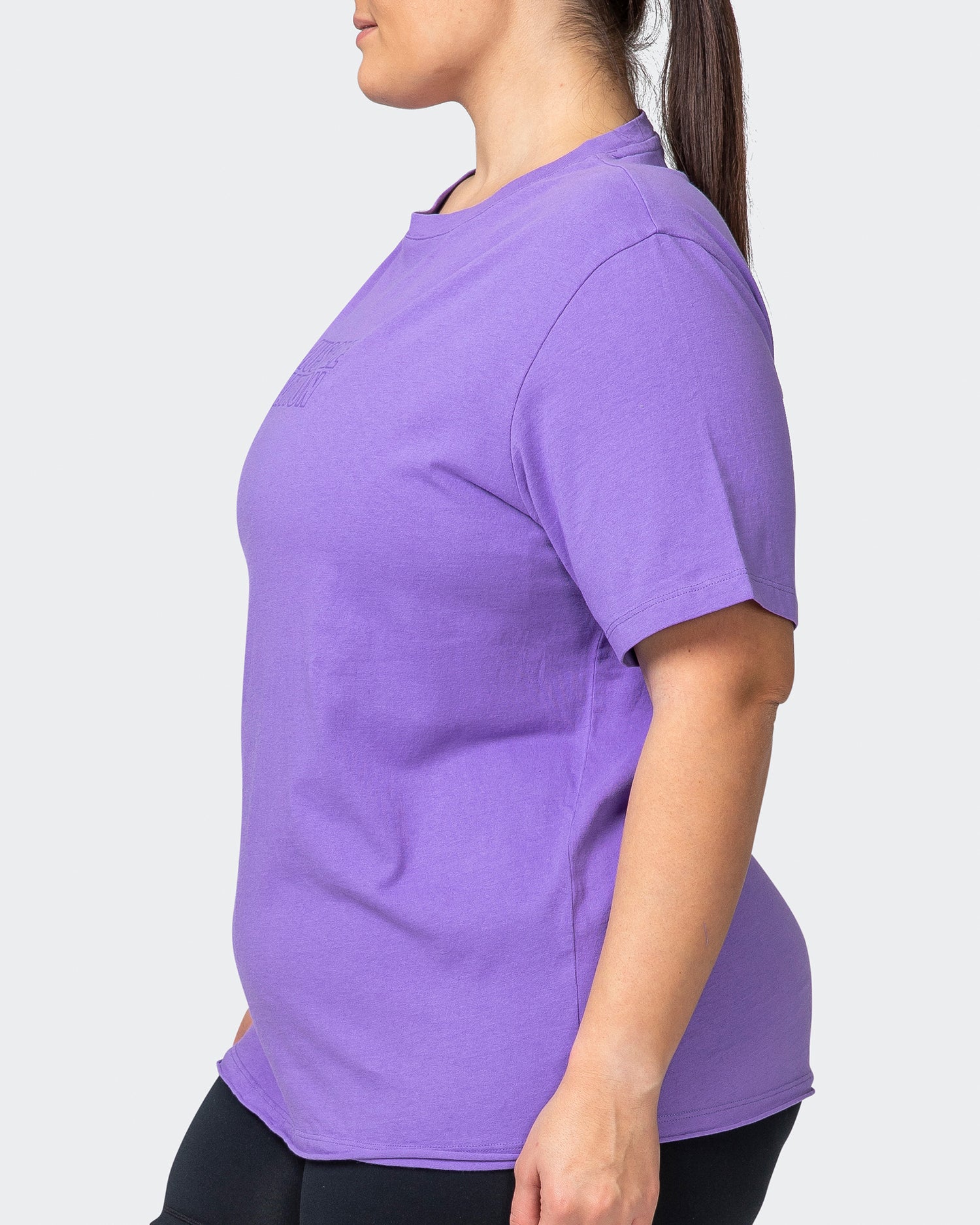 Classic Regular Fit Vintage Tee - Washed Aster Purple