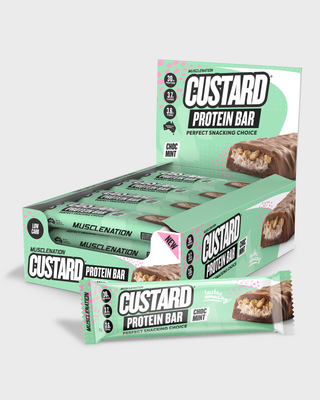 CUSTARD Protein Bar - Choc Mint - Box of 12