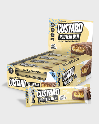 CUSTARD Protein Bar - Choc Vanilla - Box of 12