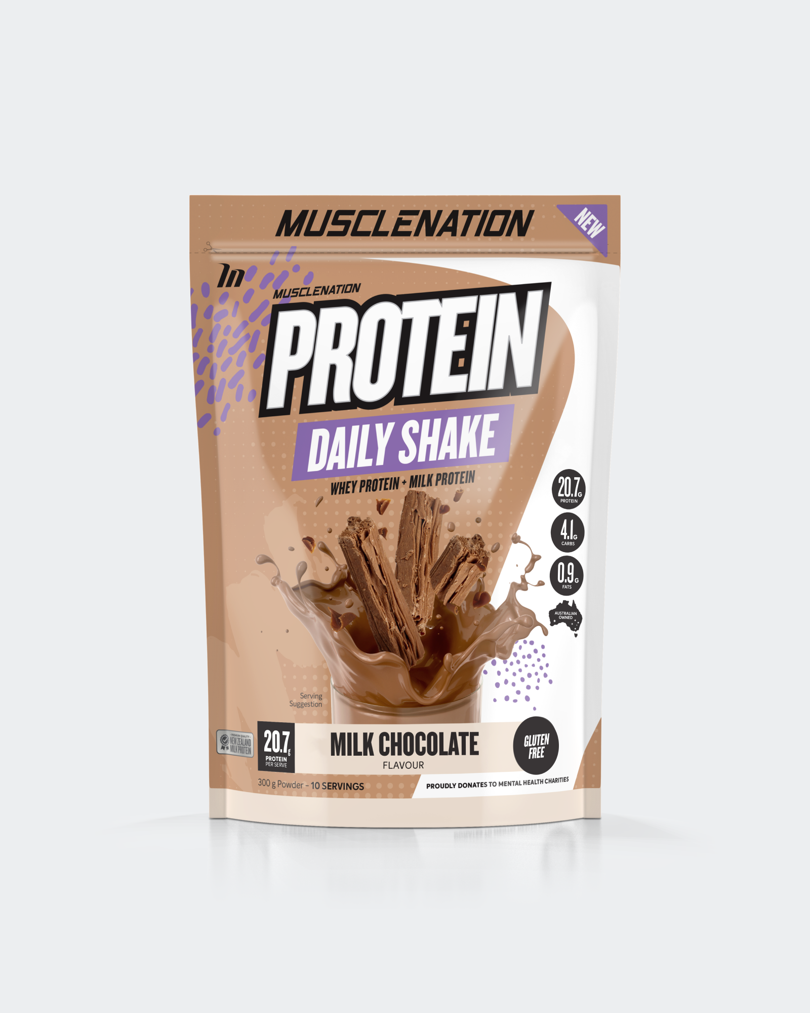 DAILY SHAKE - Milk Chocolate - 10 serves - Muscle Nation