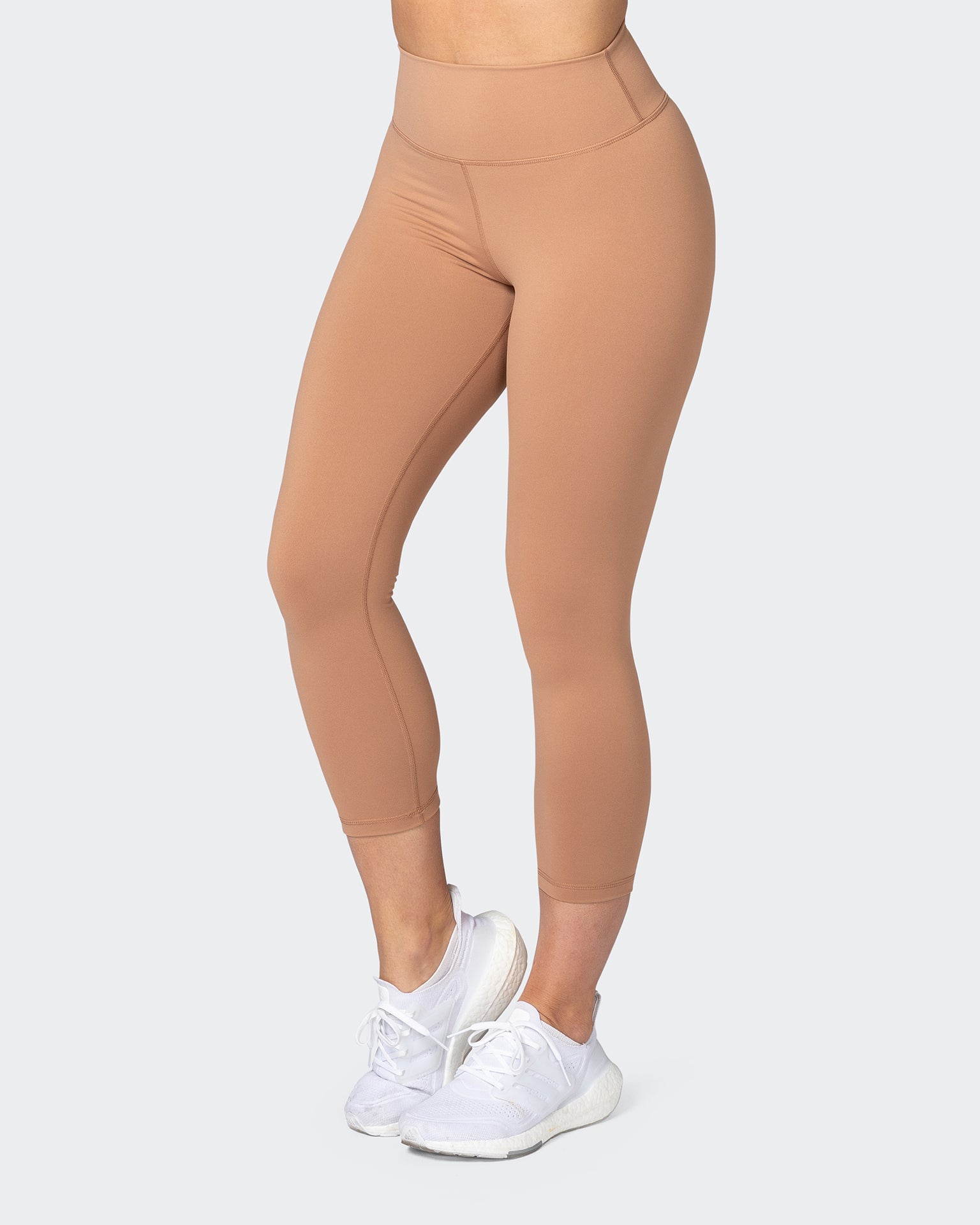 Signature Scrunch 7/8 Leggings - Cashew-Leggings-XXS-012303CASHW-XXS-MNAPPRL17377-3-Muscle Nation