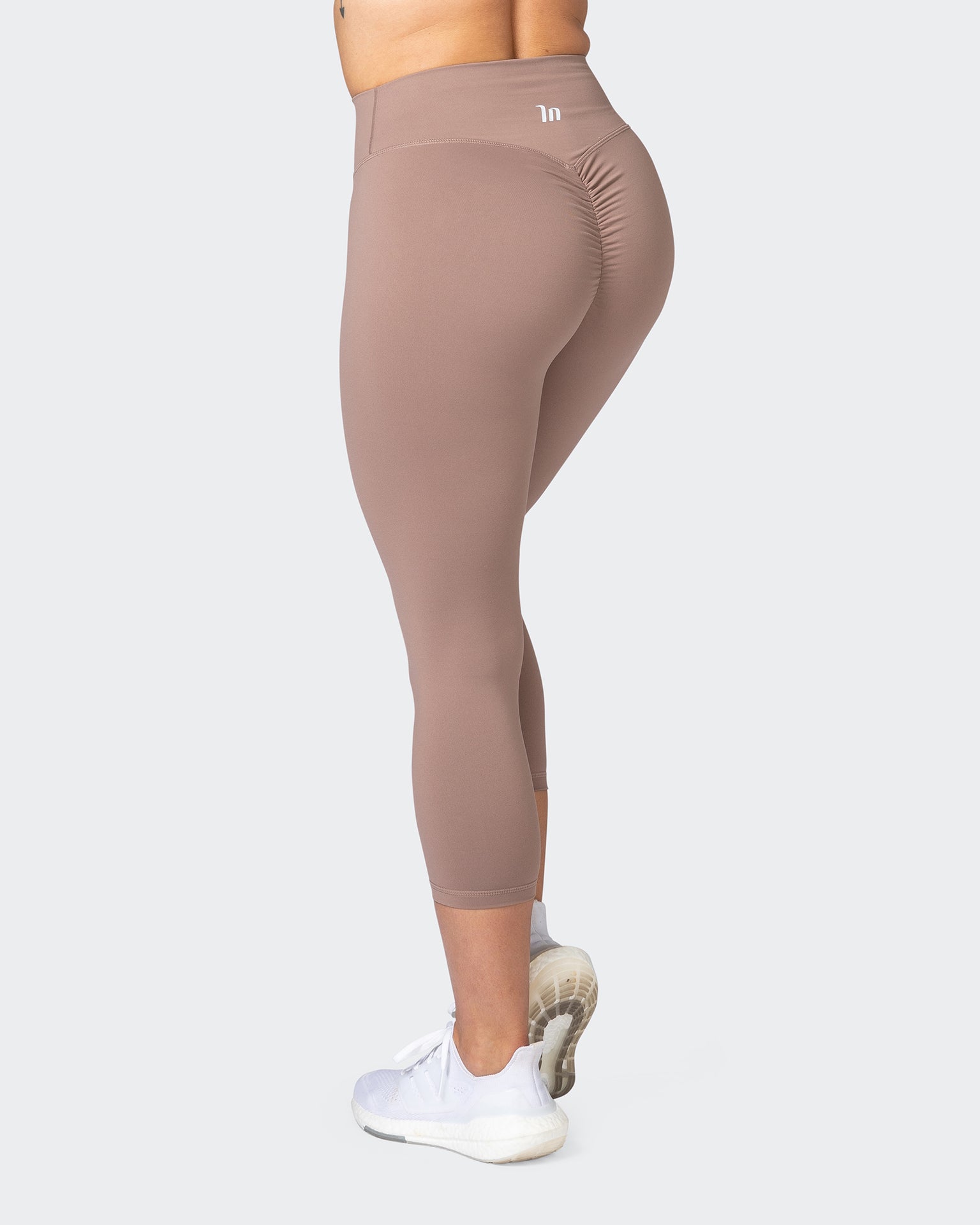 Signature Scrunch 7/8 Leggings - Praline-Leggings-XXS-012303PRLN-XXS-MNAPPRL17370-5-Muscle Nation