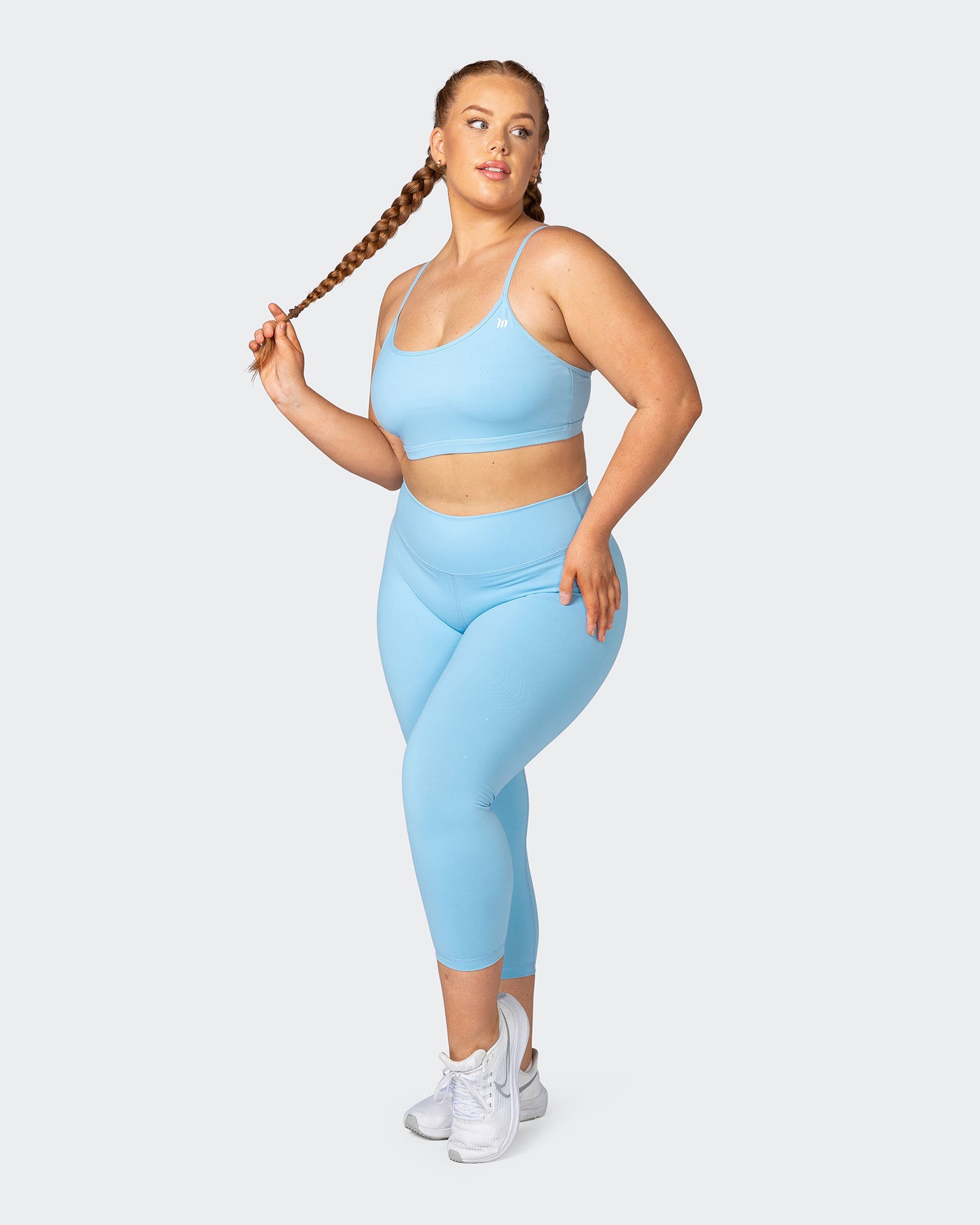 Signature Scrunch 7/8 Leggings - Ice Blue-Leggings-XXS-012303ICEBLU-XXS-MNAPPRL17391-7-Muscle Nation