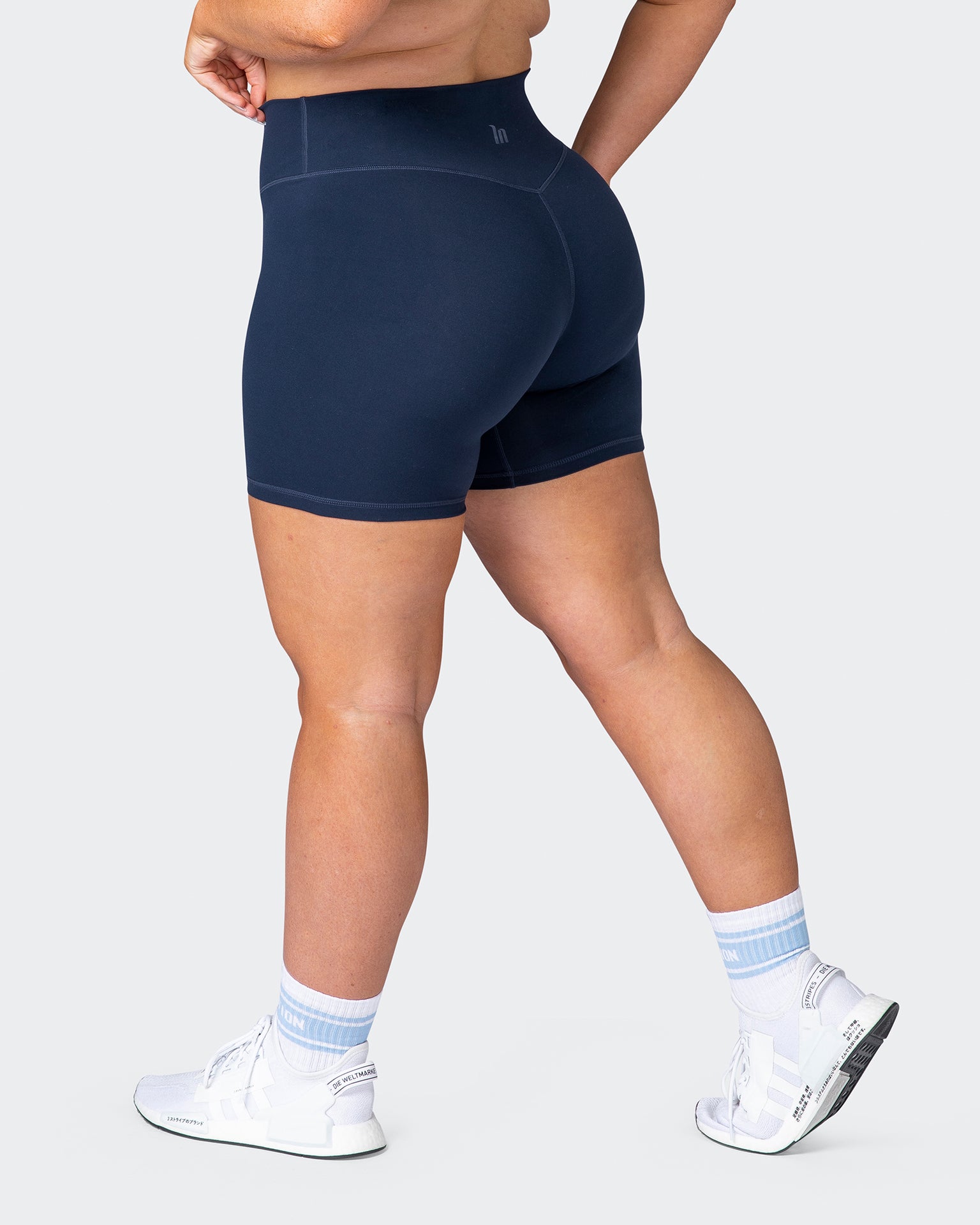 Zero Rise Everyday Bike Shorts - Navy-Shorts-XXS-092251NAVY-XXS-MNAPPRL17271-1-Muscle Nation