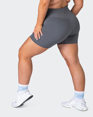 Zero Rise Everyday Bike Shorts - Carbon-Shorts-XXS-092251CRBN-XXS-MNAPPRL17285-1-Muscle Nation