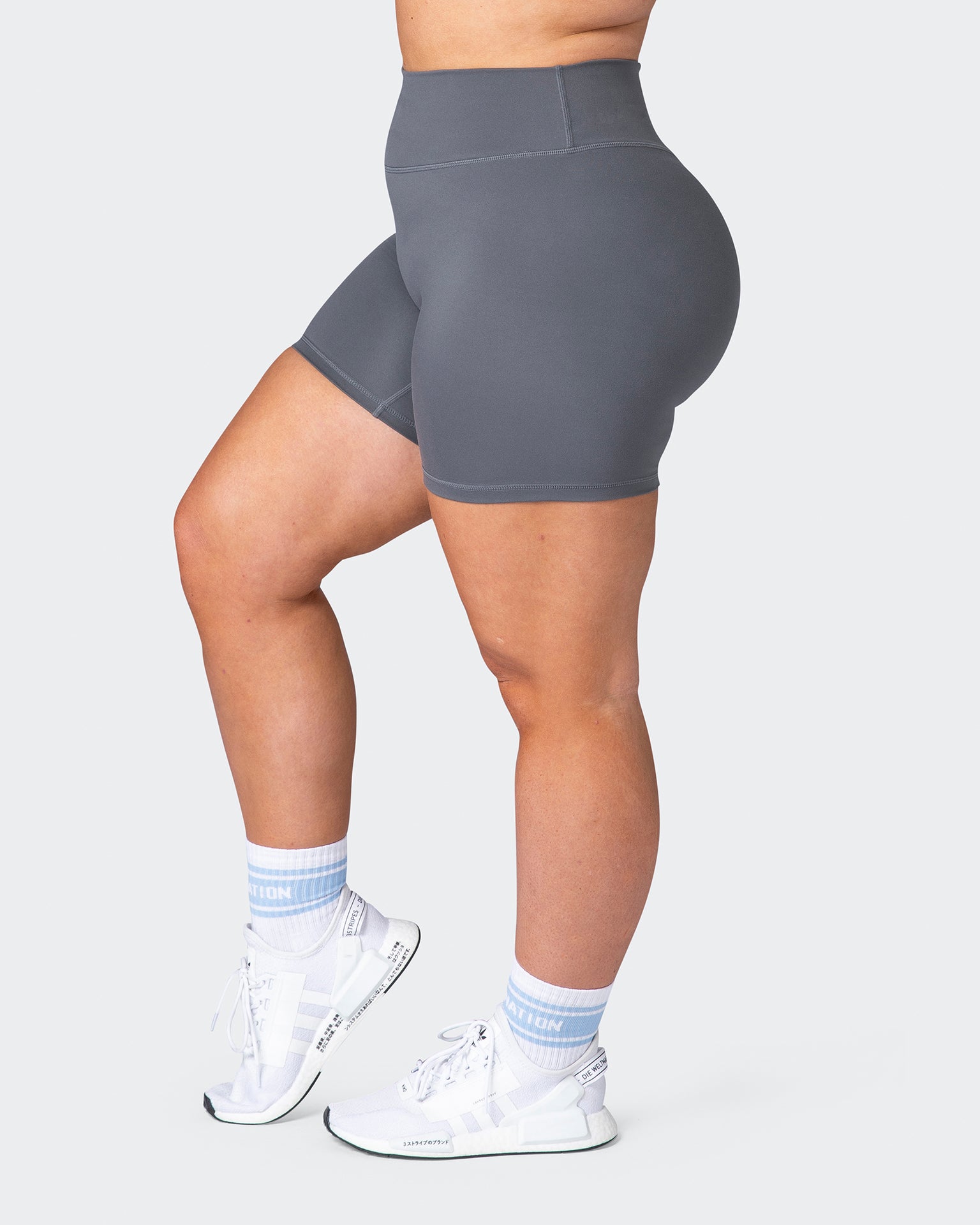 Zero Rise Everyday Bike Shorts - Carbon-Shorts-XXS-092251CRBN-XXS-MNAPPRL17285-4-Muscle Nation