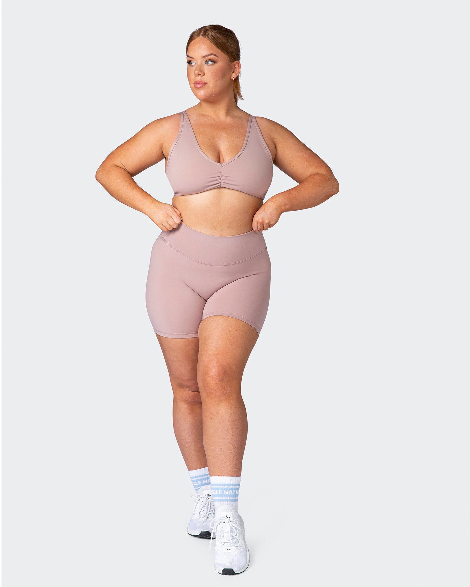 Balance Bralette - Rosewood-Bralettes-XS-082282RSWD-XS-MNAPPRL17010-7-Muscle Nation