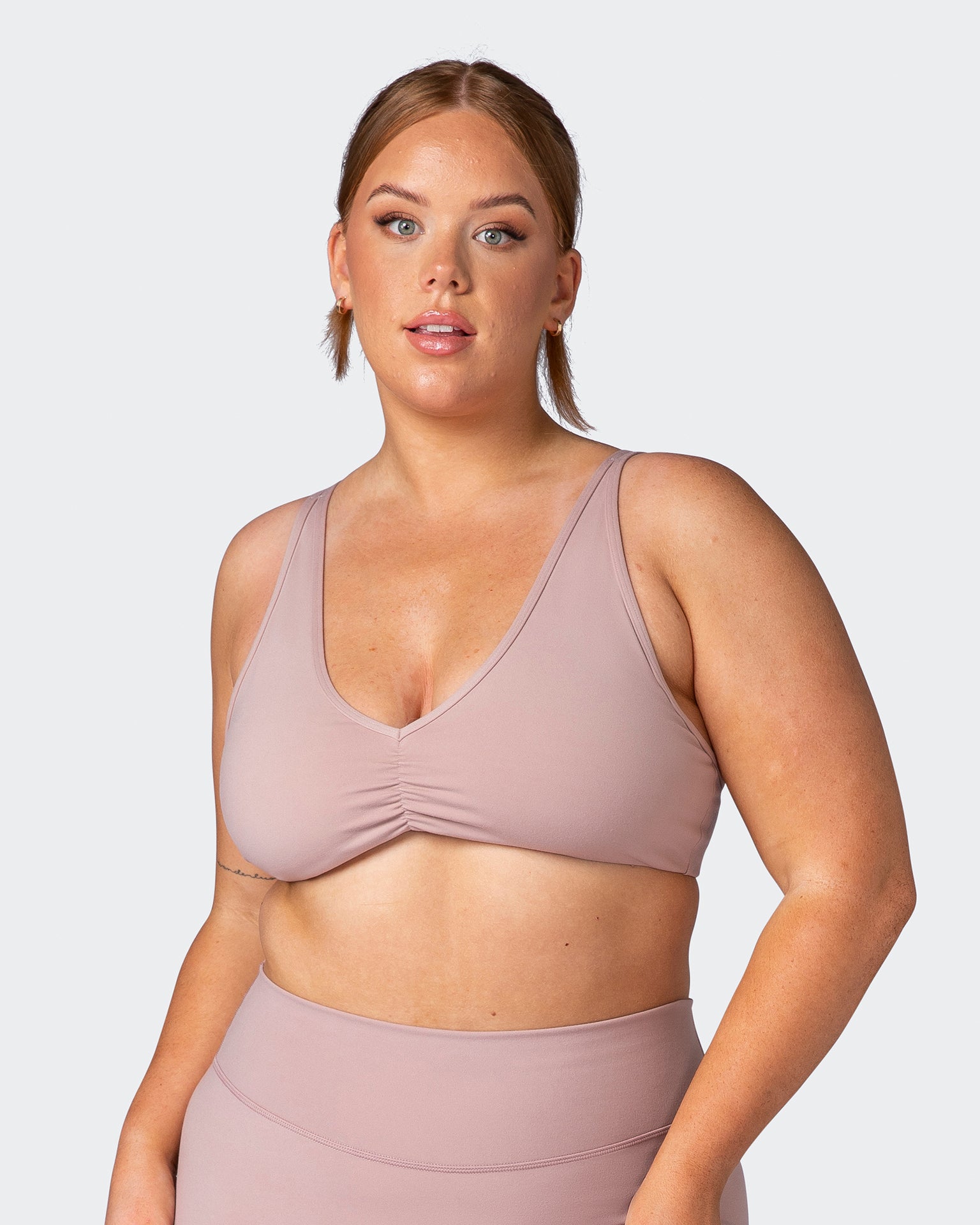 Balance Bralette - Rosewood-Bralettes-XS-082282RSWD-XS-MNAPPRL17010-1-Muscle Nation