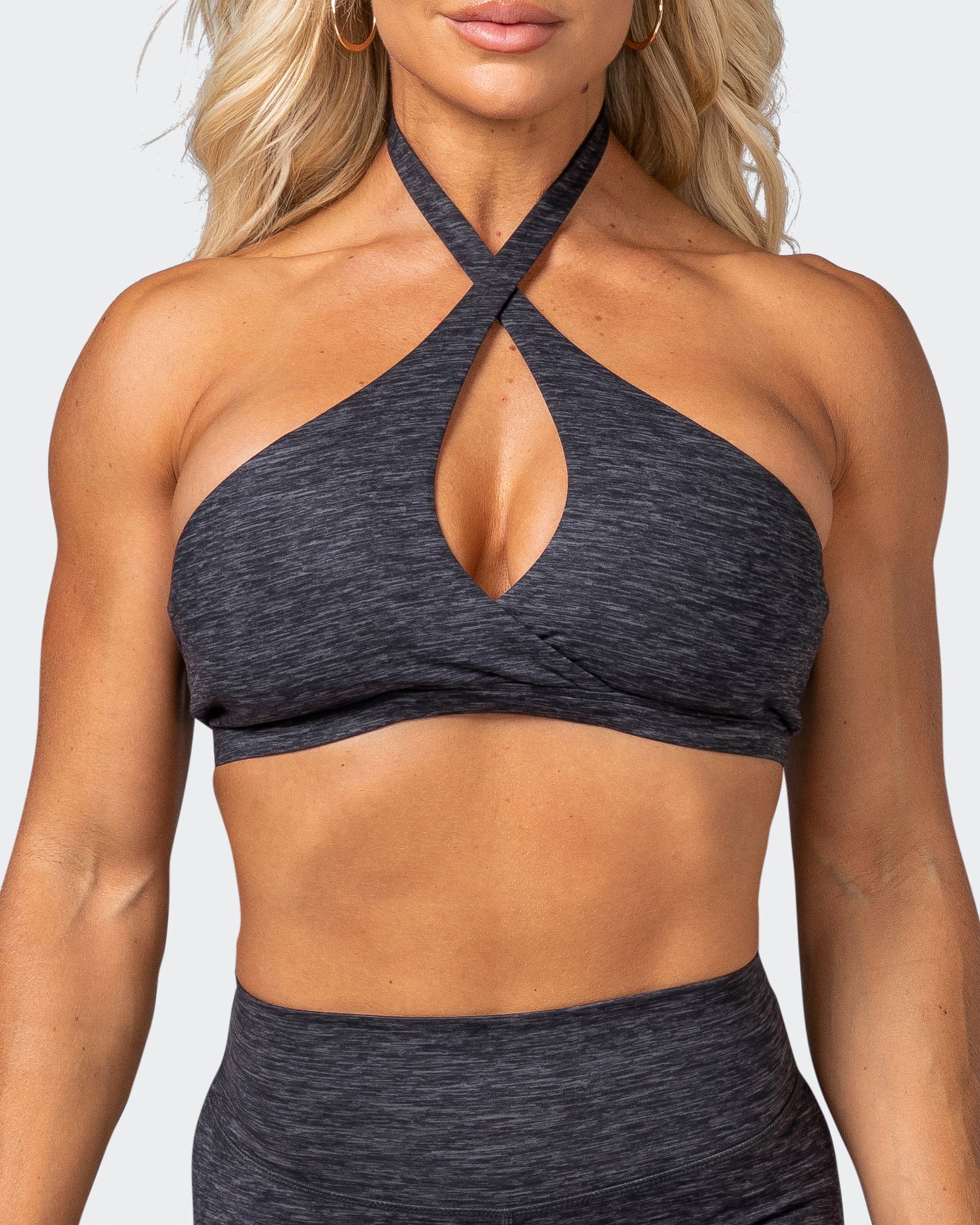 HBxMN Tranquil Bralette - Charcoal Marl