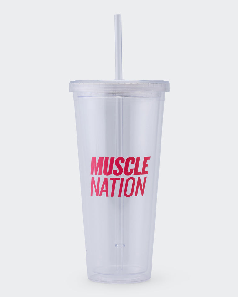 650ML MN Straw Cup - Clear