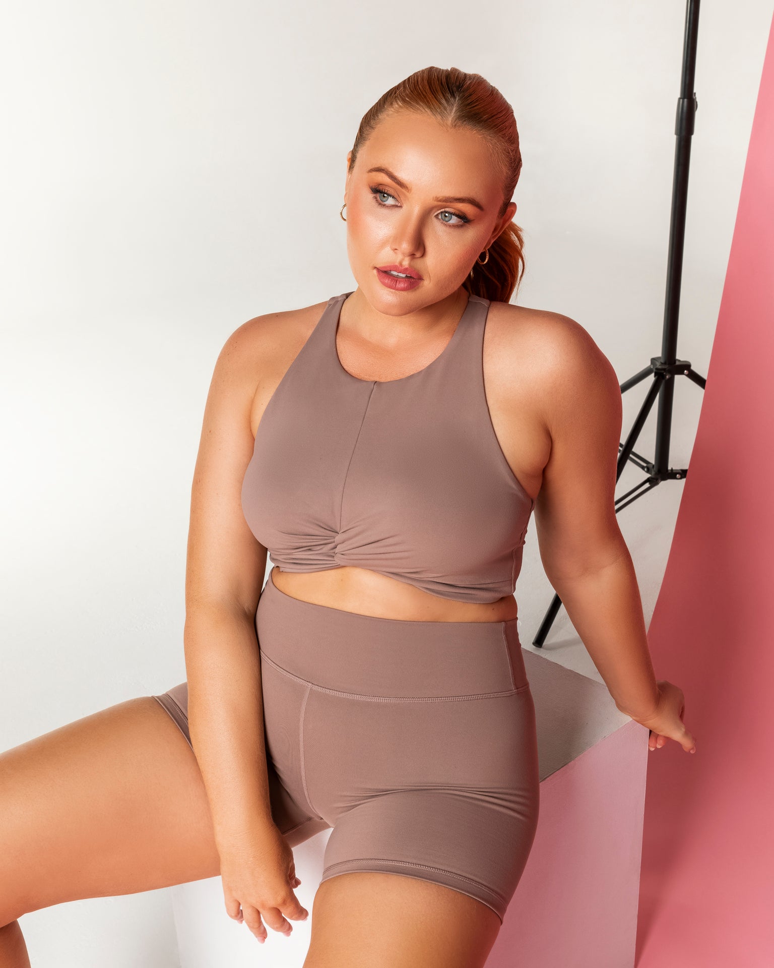 Defined Bra - Praline-Sports Bras-XS-032317PRLN-XS-MNAPPRL21915-8-Muscle Nation