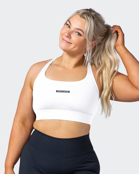 Best-selling Womens Muscle Nation Run Bras White L 2024 - Muscle Nation  Wholesale Outlet
