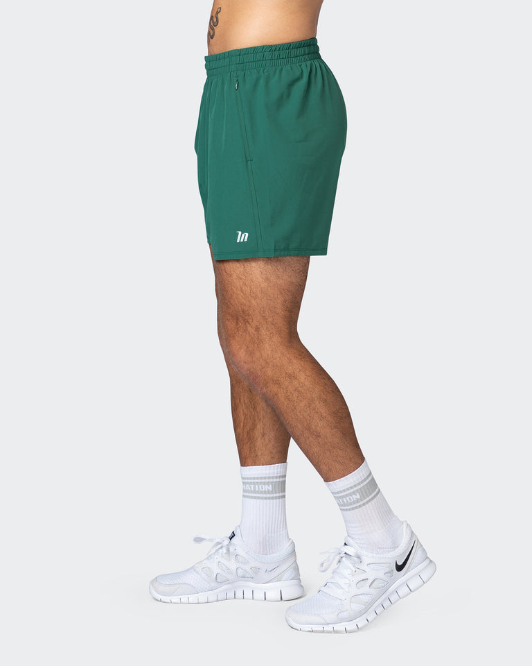 New Heights 4" Shorts - Antique Green