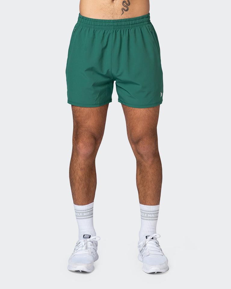 New Heights 4" Shorts - Antique Green