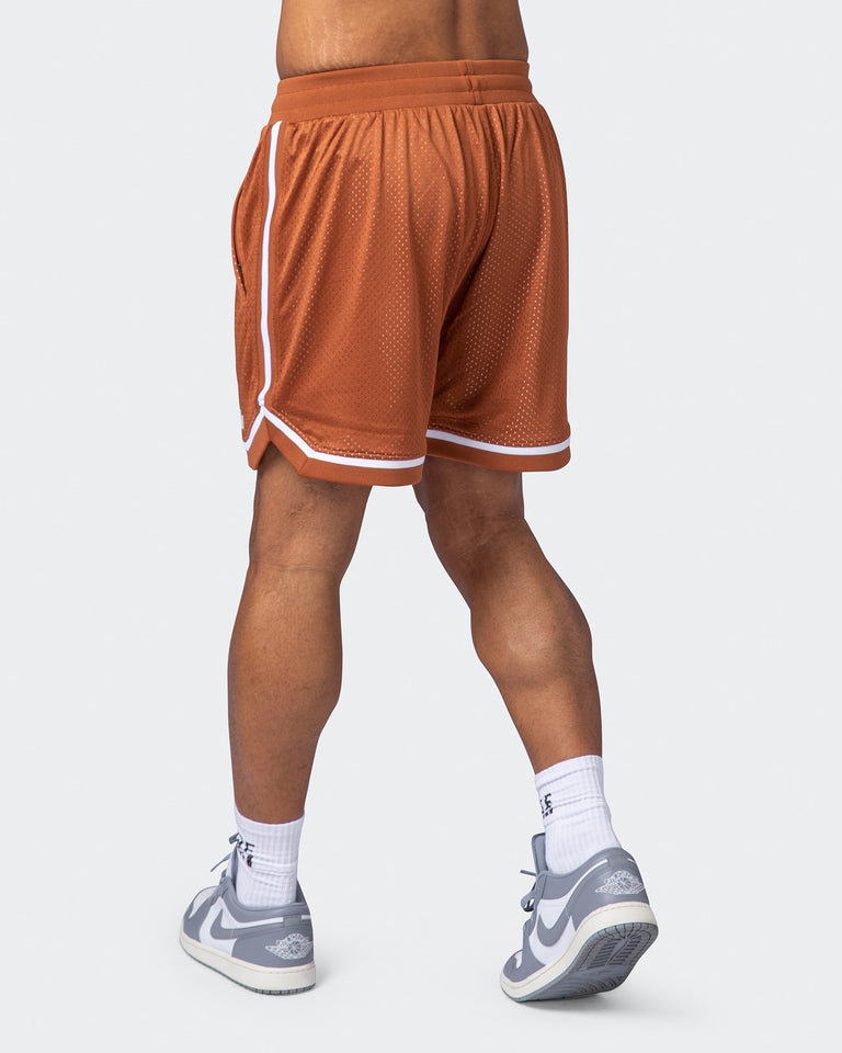5" Basketball Shorts - Sandstone