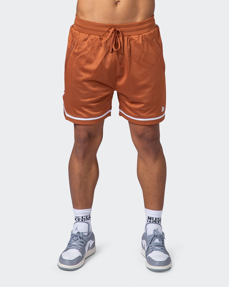 5" Basketball Shorts - Sandstone