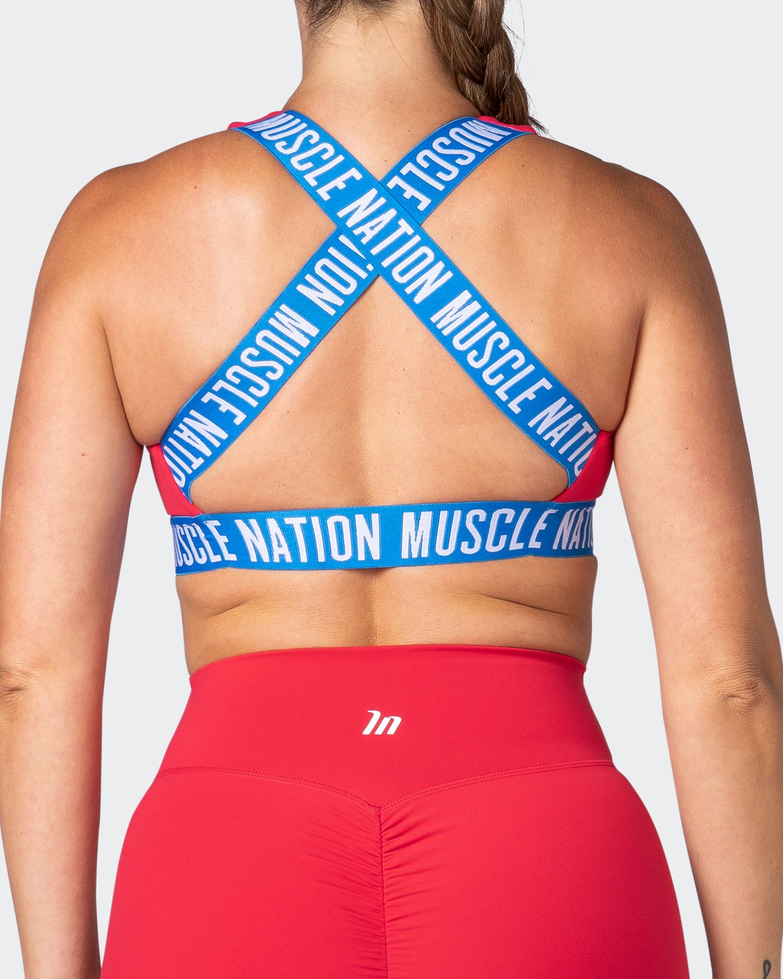 Breakpoint Bra - Poppy-Sports Bras-XS-082204POPPY-XS-MNAPPRL17506-6-Muscle Nation